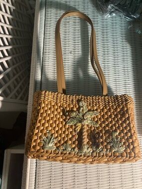 Wicker purse
